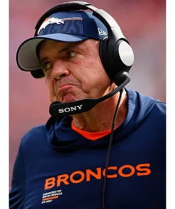 Broncos Half-Sleeves Hoodie T-Shirt