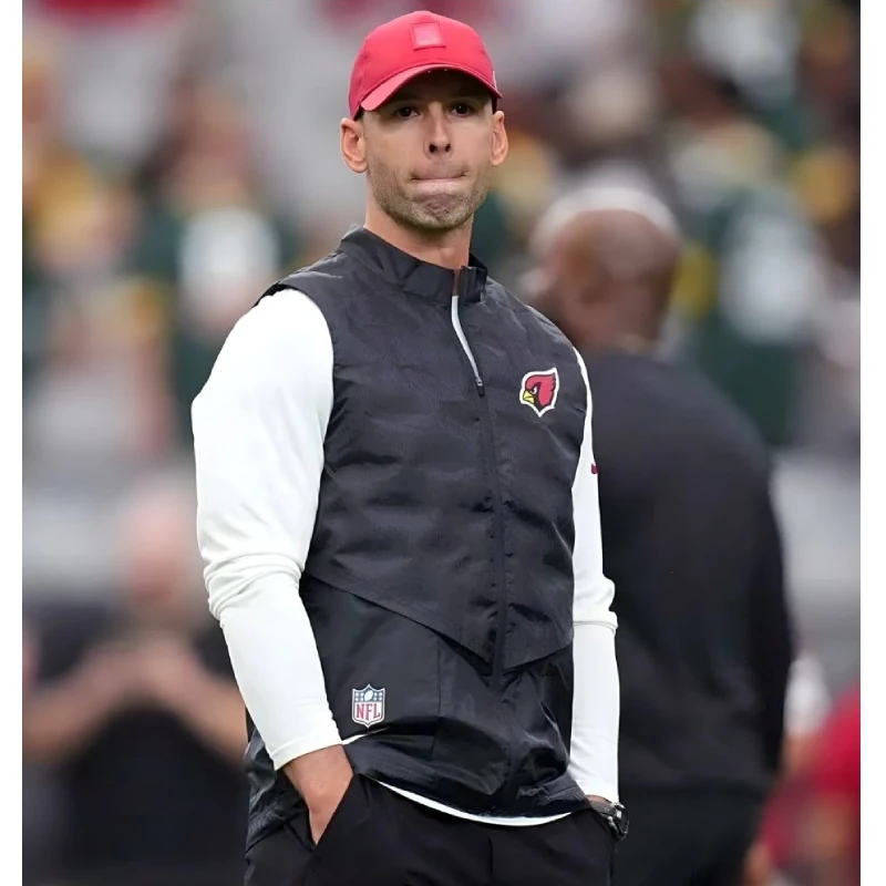 Jonathan Gannon Arizona Cardinals Puffer Vest