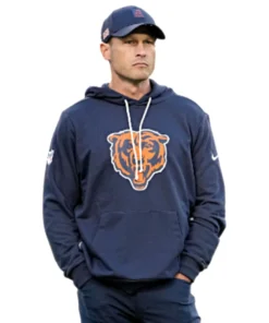 Ben Johnson Chicago Bears Sideline Hoodie