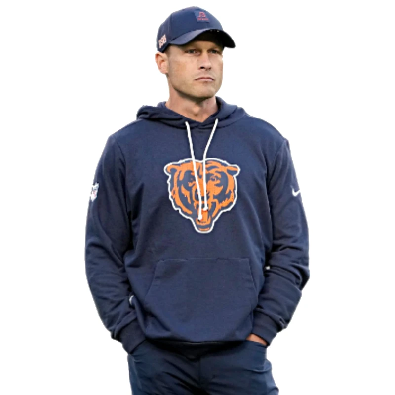 Ben Johnson Chicago Bears Sideline Hoodie
