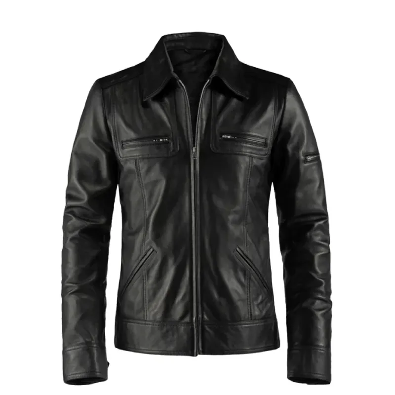 Black Biker Jacket