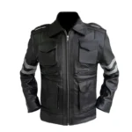 Black Trucker Jacket for Men