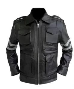 Black Trucker Jacket for Men
