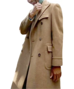 Bridgerton S02 Simon Basset Beige Trench Coat