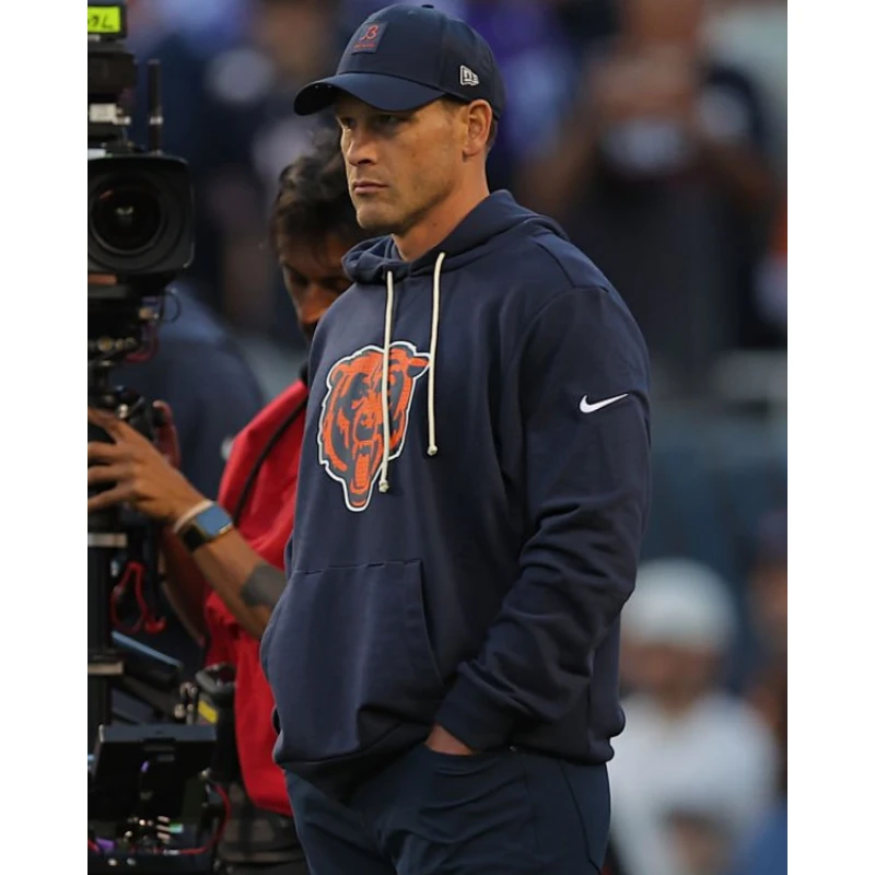 Ben Johnson Chicago Bears 2025 Hoodie