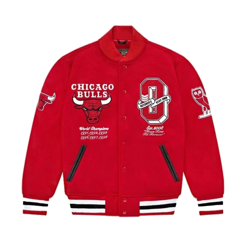 Chicago Bulls Ovo Jacket for Unisex