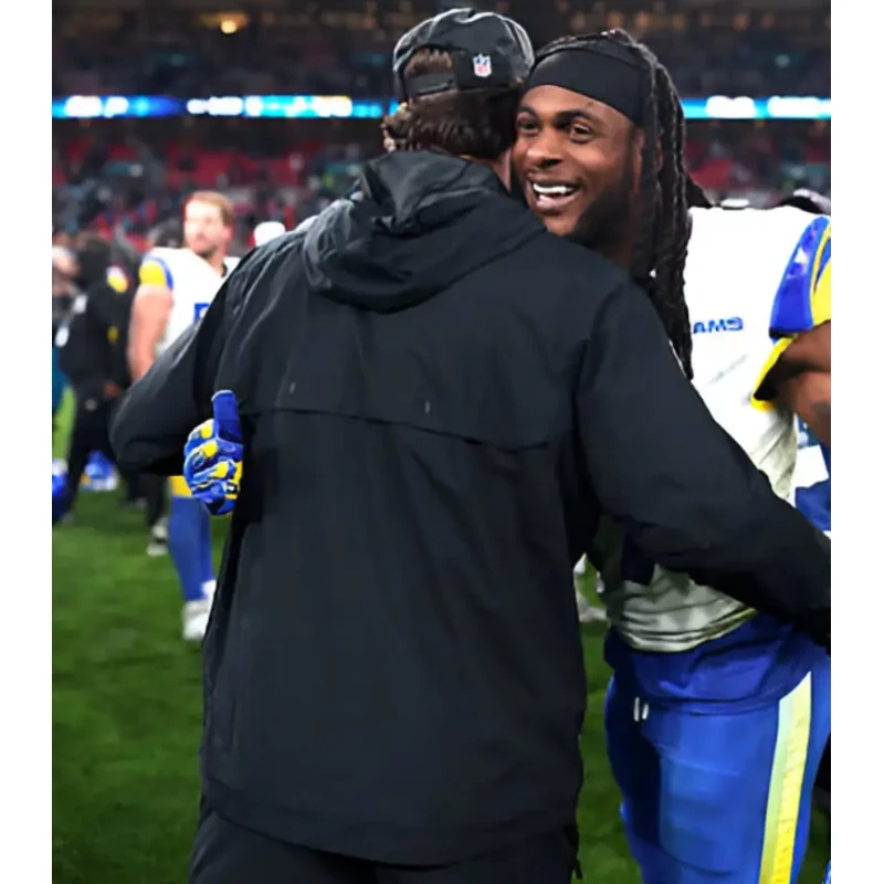 Jacksonville Jaguars 2025 Coach Liam Coen Black Jacket