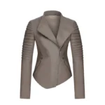 Brown Biker Jacket