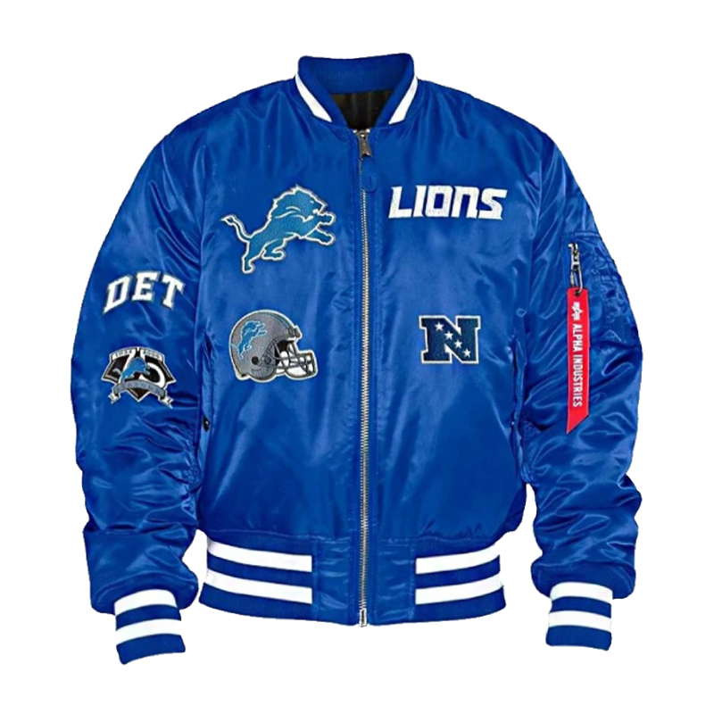 Detroit Lions Bomber Jacket