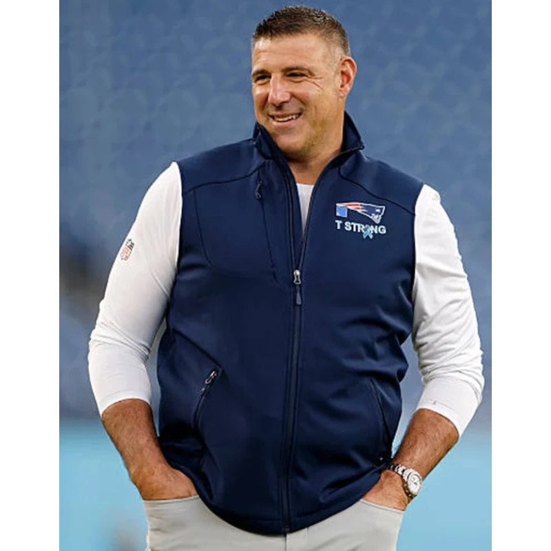 Mike Vrabel New England Patriots 2025 Vest