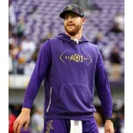 Carson Wentz Minnesota Vikings Sleeveless Hoodie