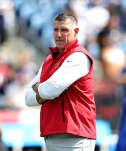 2025 Mike Vrabel New England Patriots Vest