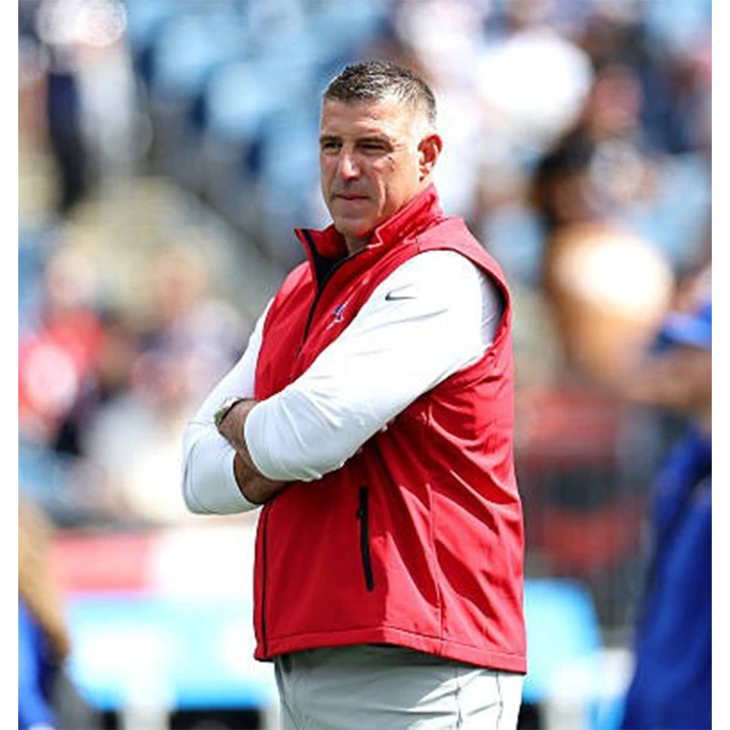 2025 Mike Vrabel New England Patriots Vest