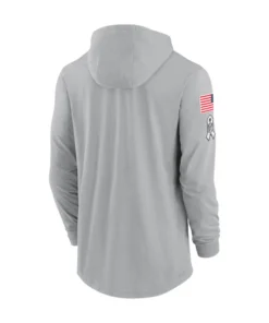 Pittsburgh Steelers Grey Hoodie