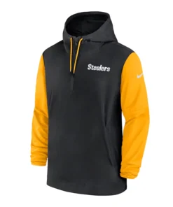Pittsburgh Steelers Sideline Half-Zip Hoodie