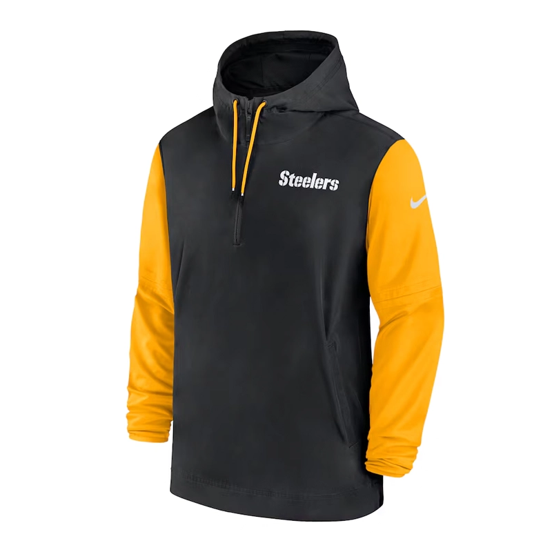 Pittsburgh Steelers Sideline Half-Zip Hoodie