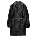 Prada Nappa Leather Trench Coat