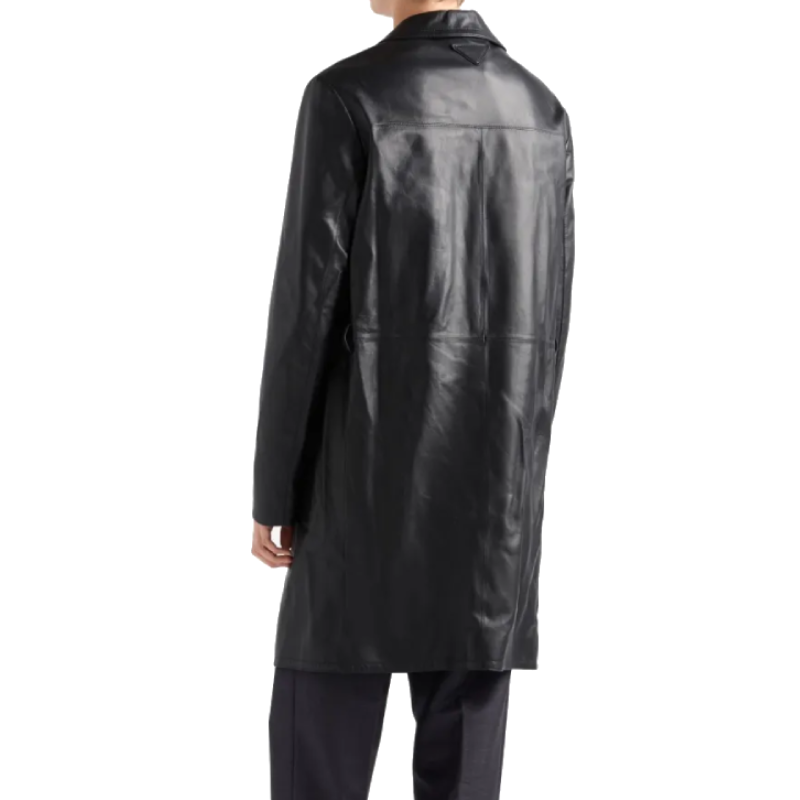 Prada Leather Coat
