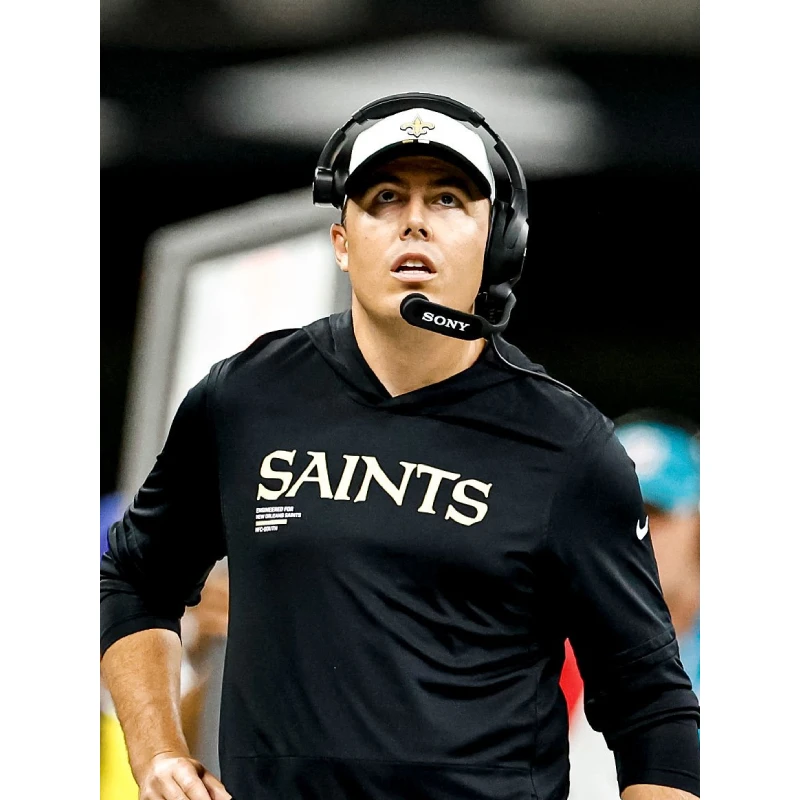 Kellen Moore Saint Sideline Long Sleeve Hoodie T Shirt