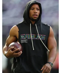 Eagles Crucial Catch Sleeveless Hoodie