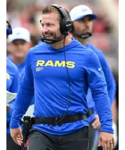 Los Angeles Rams 2025 Blue Hoodie
