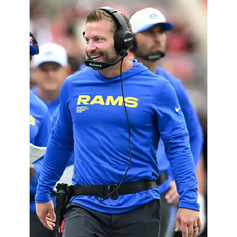 Los Angeles Rams 2025 Blue Hoodie