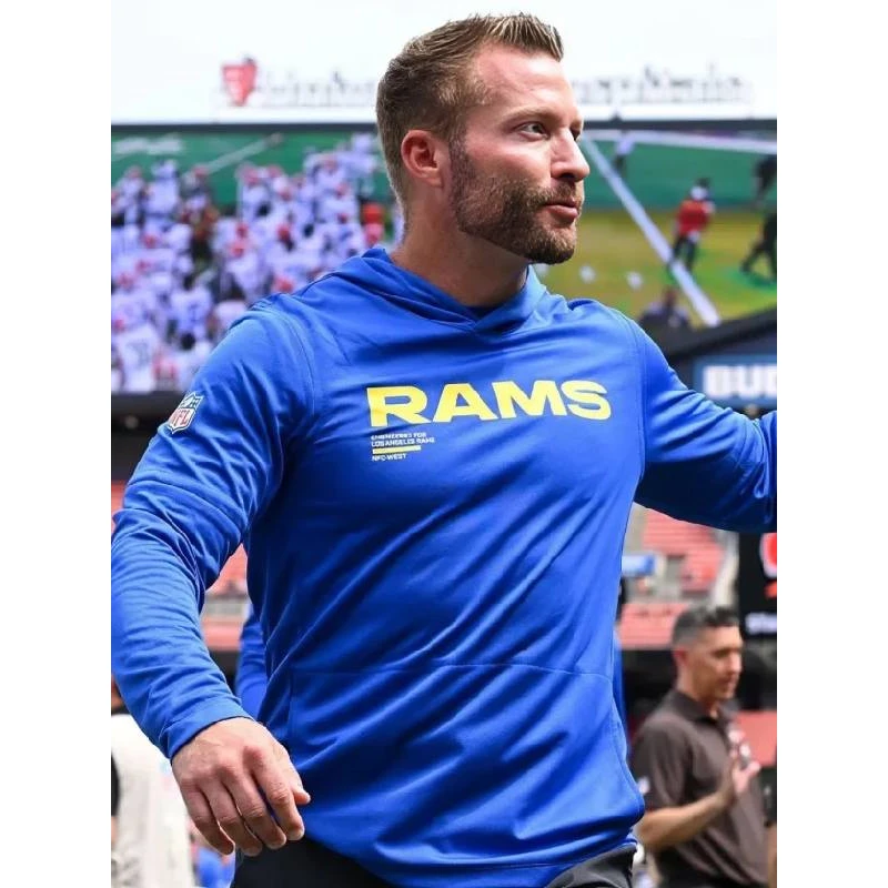 Los Angeles Rams Blue Hoodie