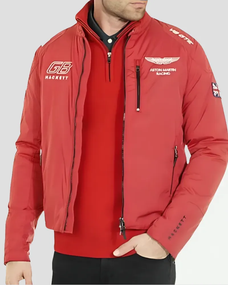 Aston Martin Red Racing Jacket